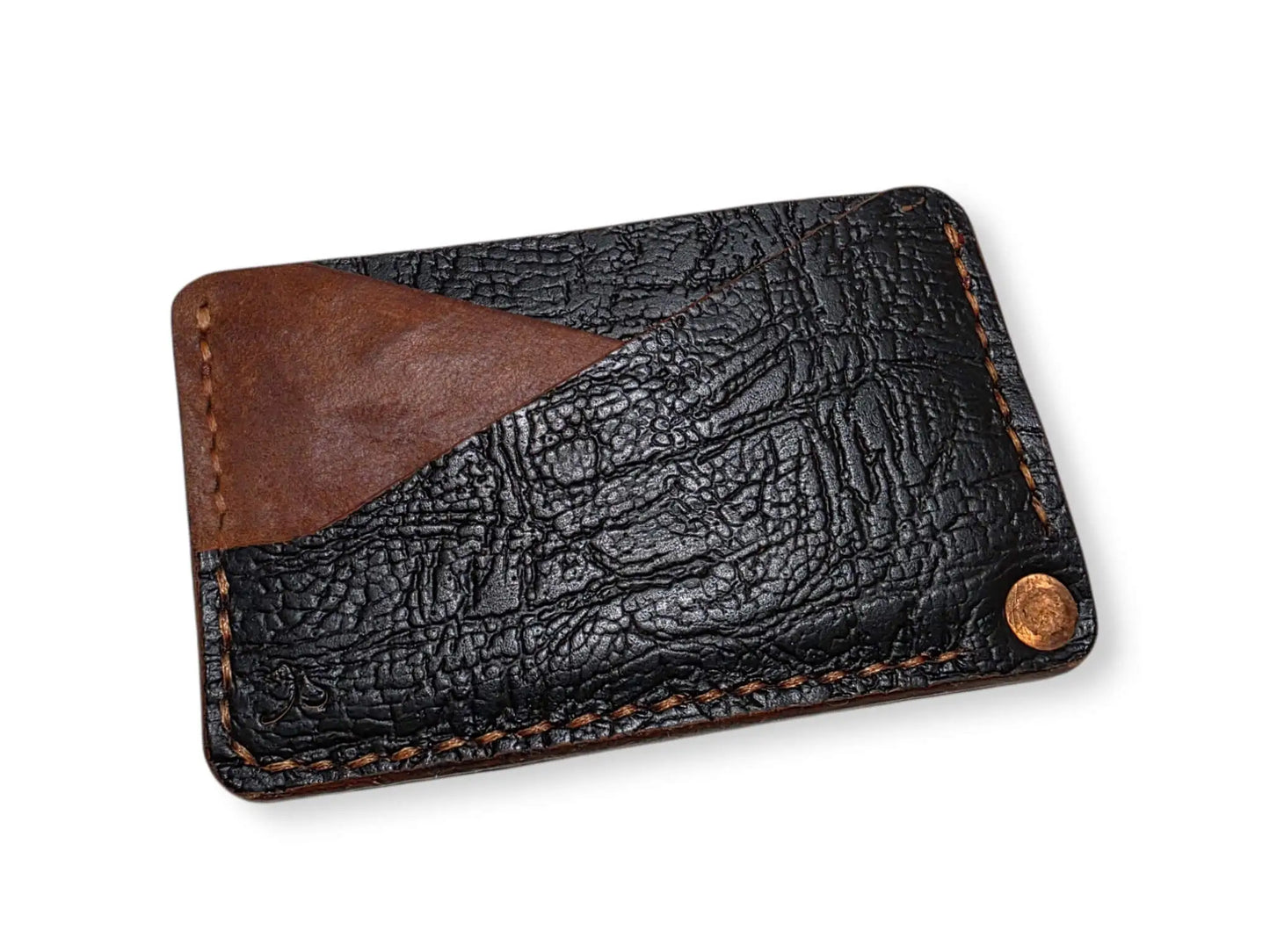 The Jameson Card Wallet - Back - Black