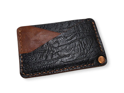 The Jameson Card Wallet - Back - Black