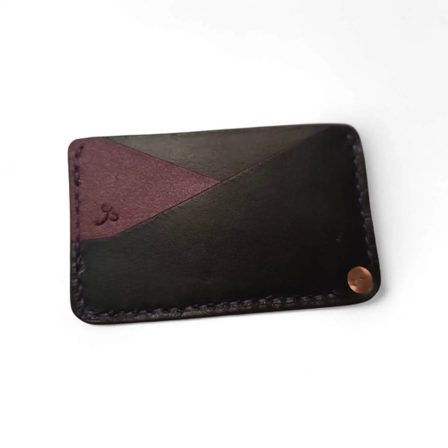 The Jameson Card Wallet - Back - With Monogram