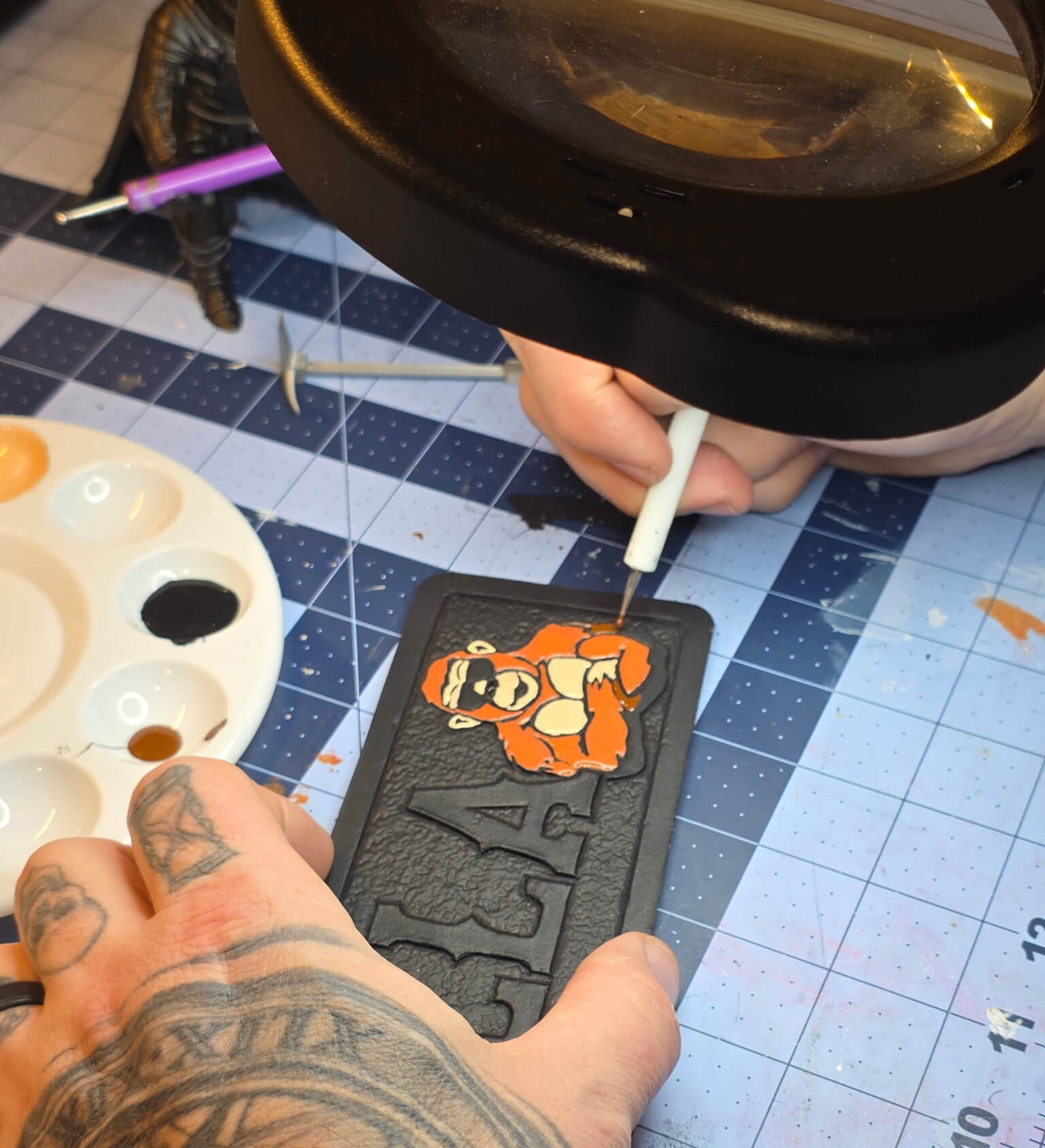 Magnetic Locker Tag - In Progress