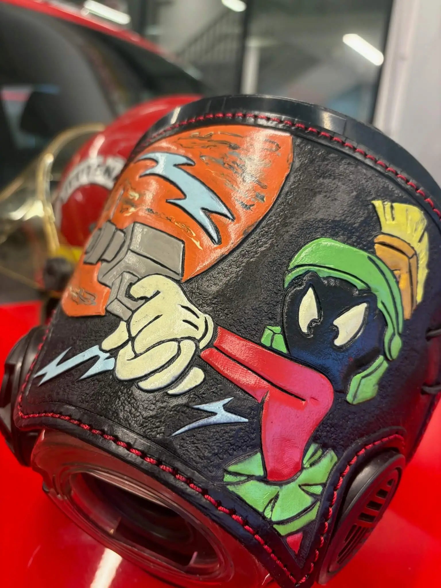 SCBA Facepiece Cover - Marvin the Martian